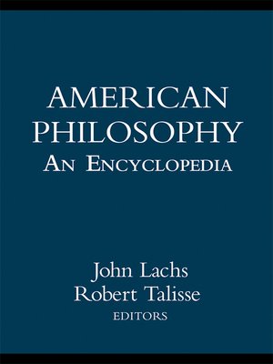 cover image of American Philosophy